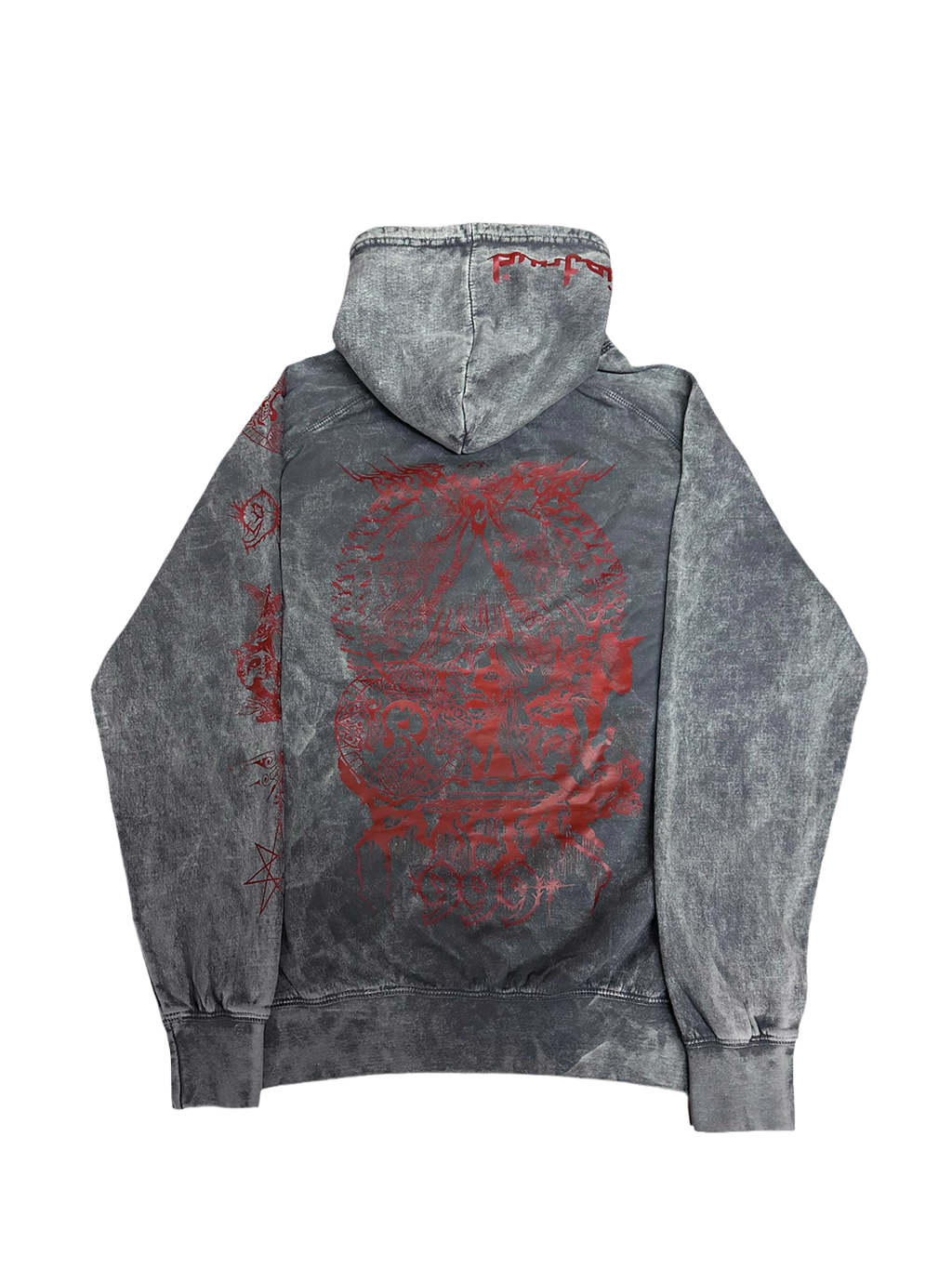 999 STONE WASHED HOODIE