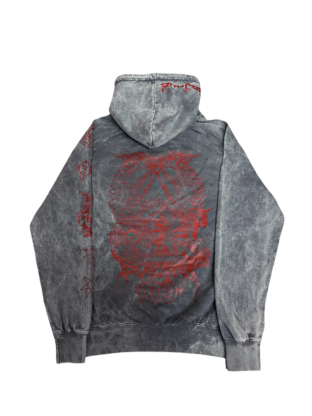 999 STONE WASHED HOODIE