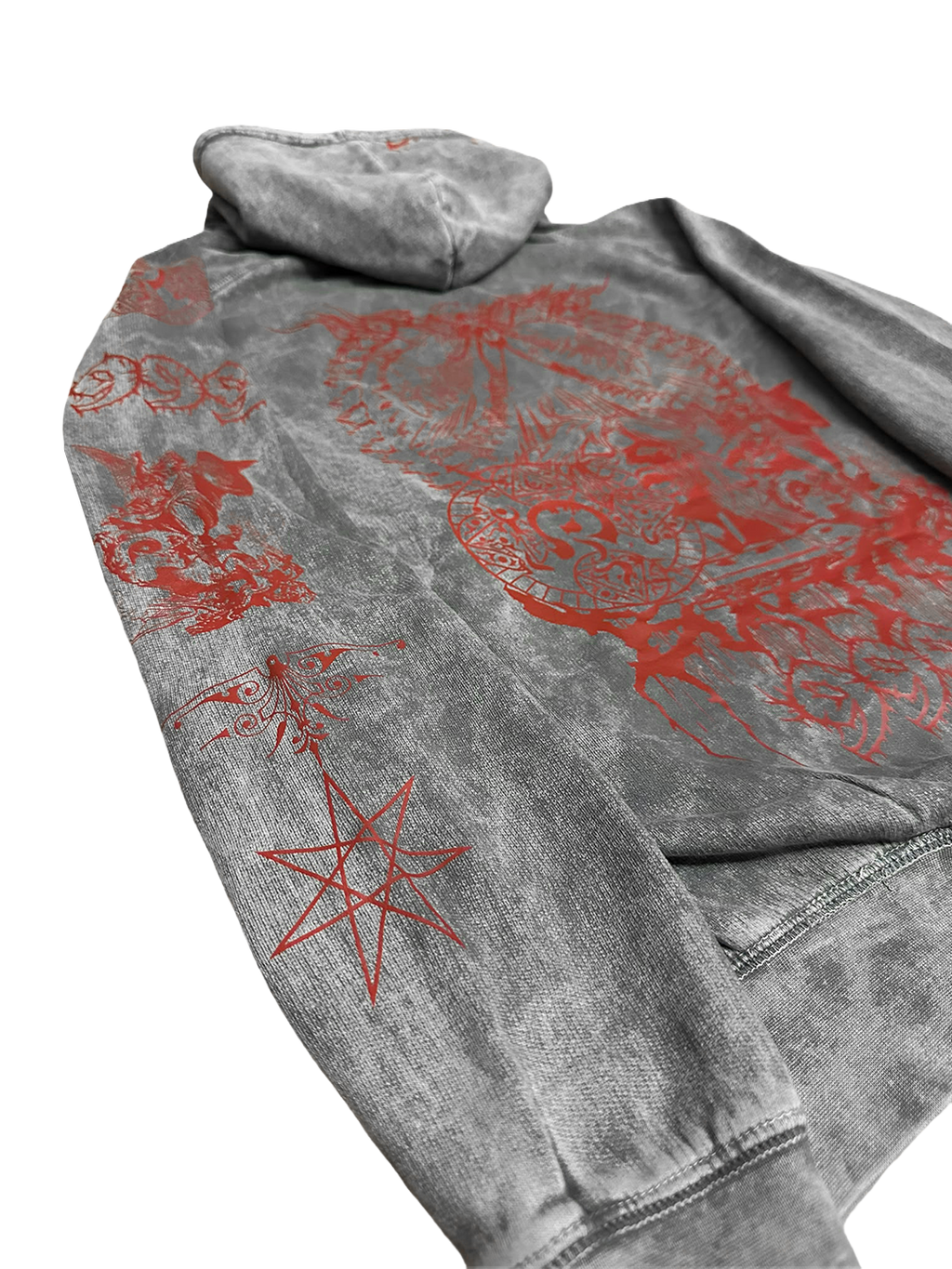 999 STONE WASHED HOODIE